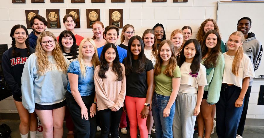 group photo of choir members