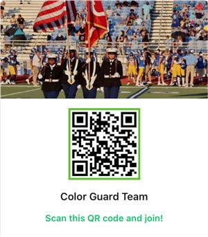 Color Guard Team BAND