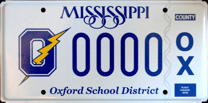 OSD Specialty Car Tag 